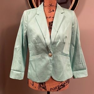 The Limited mint green jacket. Size small. NWT.
